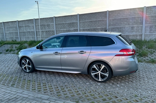 Peugeot 308 cena 47900 przebieg: 191000, rok produkcji 2016 z Skoki małe 79